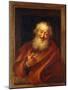 The Cheerful Democritus, 1746-Antoine Coypel-Mounted Giclee Print