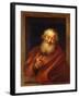 The Cheerful Democritus-Charles Antoine Coypel-Framed Giclee Print