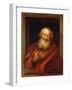 The Cheerful Democritus-Charles Antoine Coypel-Framed Giclee Print