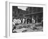 The Cheese Market on Friday, Alkmaar, Netherlands, C1934-null-Framed Giclee Print