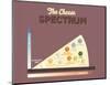 The Cheese Spectrum-Stephen Wildish-Mounted Art Print