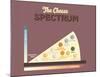 The Cheese Spectrum-Stephen Wildish-Mounted Giclee Print