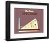 The Cheese Spectrum-Stephen Wildish-Framed Giclee Print