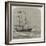 The Cherbourg Fetes, the Royal Yacht Passing the Needles-Richard Principal Leitch-Framed Giclee Print