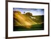 The Cherhill White House is a hill Figure on Cherhill - Wiltshire - UK - England - United Kingdom-Philippe Hugonnard-Framed Art Print