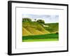 The Cherhill White House is a hill Figure on Cherhill - Wiltshire - UK - England - United Kingdom-Philippe Hugonnard-Framed Art Print