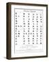 The Cherokee Alphabet-null-Framed Giclee Print