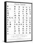 The Cherokee Alphabet-null-Framed Stretched Canvas