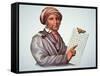 The Cherokee Scholar, Sequoyah-null-Framed Stretched Canvas