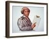 The Cherokee Scholar, Sequoyah-null-Framed Giclee Print