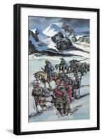 The Cherokee-Ron Embleton-Framed Giclee Print