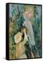 The Cherry Picker-Berthe Morisot-Framed Stretched Canvas