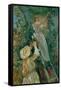 The cherry-pickers. Canvas.-Berthe Morisot-Framed Stretched Canvas