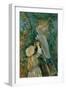 The cherry-pickers. Canvas.-Berthe Morisot-Framed Giclee Print