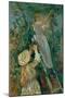 The cherry-pickers. Canvas.-Berthe Morisot-Mounted Premium Giclee Print