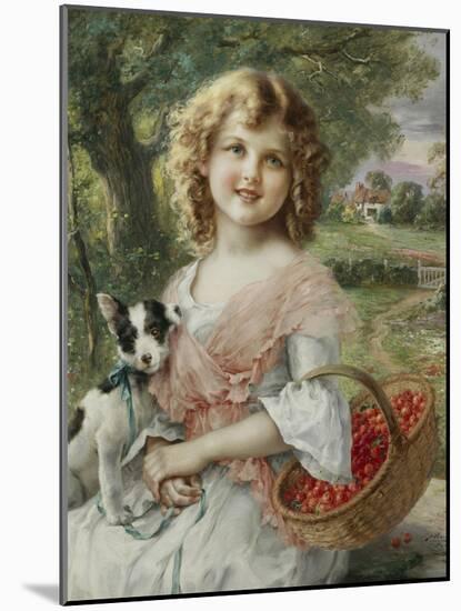 The Cherry Pickers-Emile Vernon-Mounted Giclee Print