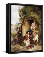 The Cherry Seller-George Smith-Framed Stretched Canvas