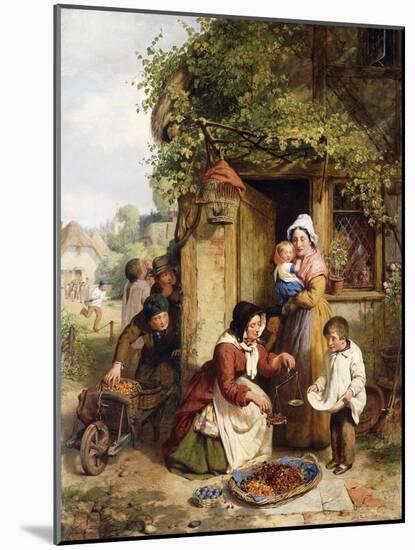 The Cherry Seller-George Smith-Mounted Giclee Print