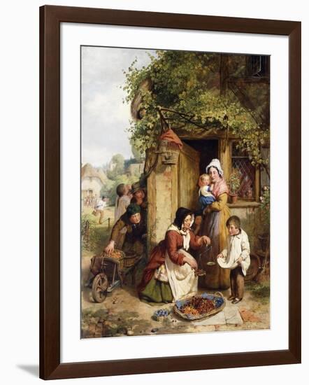 The Cherry Seller-George Smith-Framed Giclee Print