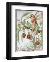 The Cherry Tree Fairy-Vision Studio-Framed Art Print