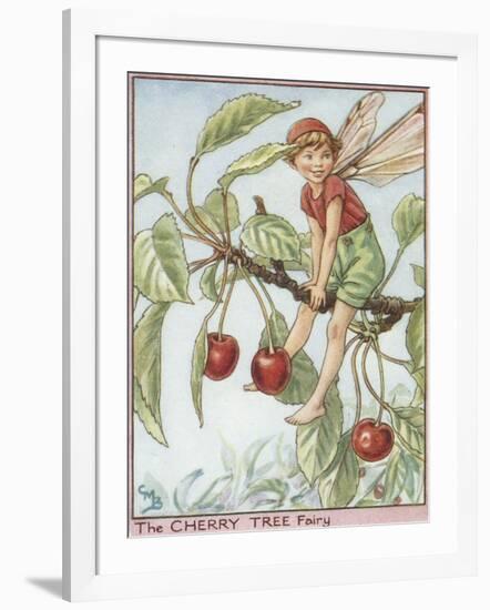 The Cherry Tree Fairy-Vision Studio-Framed Art Print