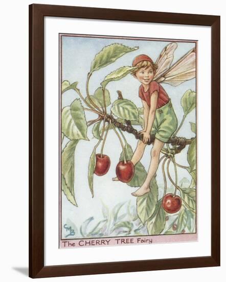 The Cherry Tree Fairy-Vision Studio-Framed Art Print