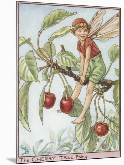 The Cherry Tree Fairy-Vision Studio-Mounted Art Print