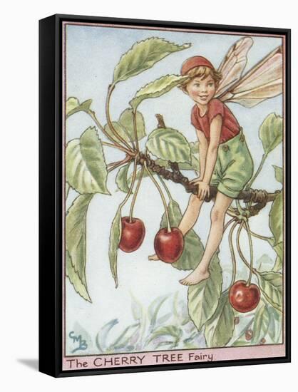 The Cherry Tree Fairy-Vision Studio-Framed Stretched Canvas