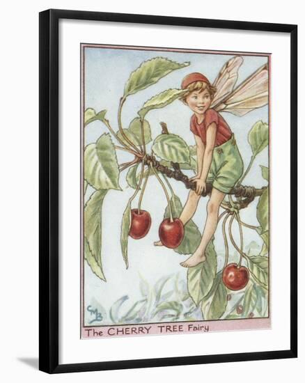 The Cherry Tree Fairy-Vision Studio-Framed Art Print