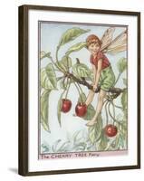 The Cherry Tree Fairy-Vision Studio-Framed Art Print