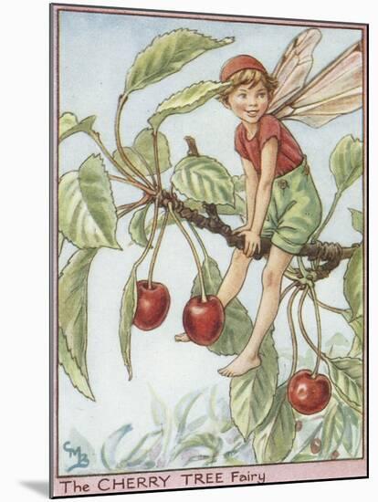 The Cherry Tree Fairy-Vision Studio-Mounted Art Print