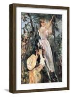 The Cherry Tree-Berthe Morisot-Framed Art Print