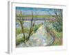 The Cherwell from Rousham I-Erin Townsend-Framed Giclee Print