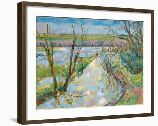 The Cherwell from Rousham I-Erin Townsend-Framed Giclee Print