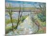 The Cherwell from Rousham I-Erin Townsend-Mounted Giclee Print