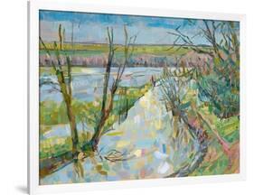 The Cherwell from Rousham I-Erin Townsend-Framed Giclee Print