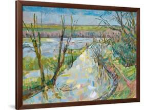 The Cherwell from Rousham I-Erin Townsend-Framed Giclee Print