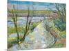 The Cherwell from Rousham I-Erin Townsend-Mounted Giclee Print