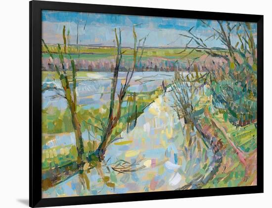 The Cherwell from Rousham I-Erin Townsend-Framed Giclee Print