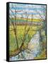The Cherwell from Rousham II-Erin Townsend-Framed Stretched Canvas