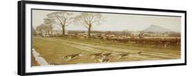 The Cheshire - Away from Tattenhall, 1912-Cecil Aldin-Framed Giclee Print