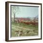 The Cheshire - Away from Tattenhall, 1912-Cecil Aldin-Framed Giclee Print