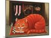 The Cheshire Cat, 1993-Frances Broomfield-Mounted Premium Giclee Print