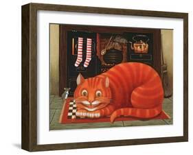 The Cheshire Cat, 1993-Frances Broomfield-Framed Giclee Print