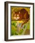 The Cheshire Cat at Daresbury-Frances Broomfield-Framed Giclee Print