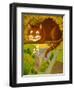 The Cheshire Cat at Daresbury-Frances Broomfield-Framed Giclee Print