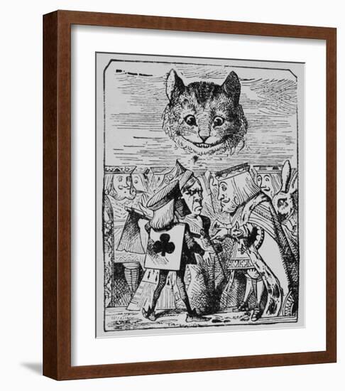 The Cheshire Cat-John Tenniel-Framed Giclee Print