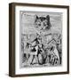 The Cheshire Cat-John Tenniel-Framed Giclee Print