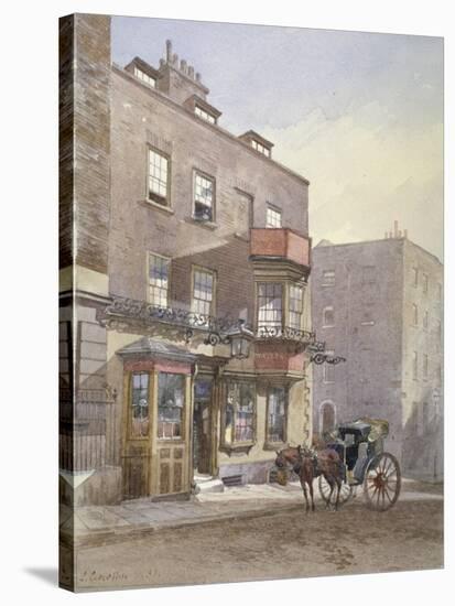 The Cheshire Cheese Tavern, Surrey Street, Westminster, London, 1883-John Crowther-Stretched Canvas