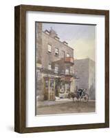 The Cheshire Cheese Tavern, Surrey Street, Westminster, London, 1883-John Crowther-Framed Giclee Print